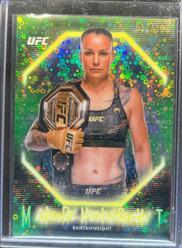 Raquel Pennington 2025 Topps Midnight UFC #23 Morning /125 RAW
