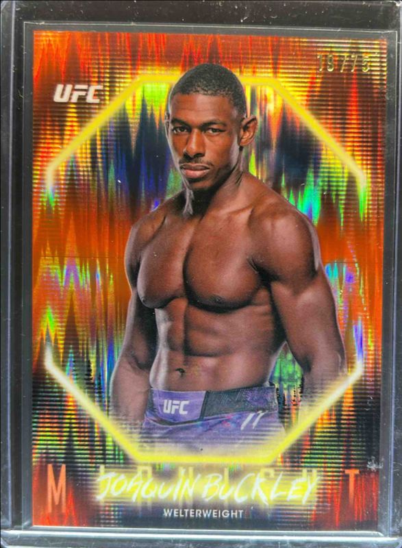 2025 Topps Midnight UFC #56 Dusk /75