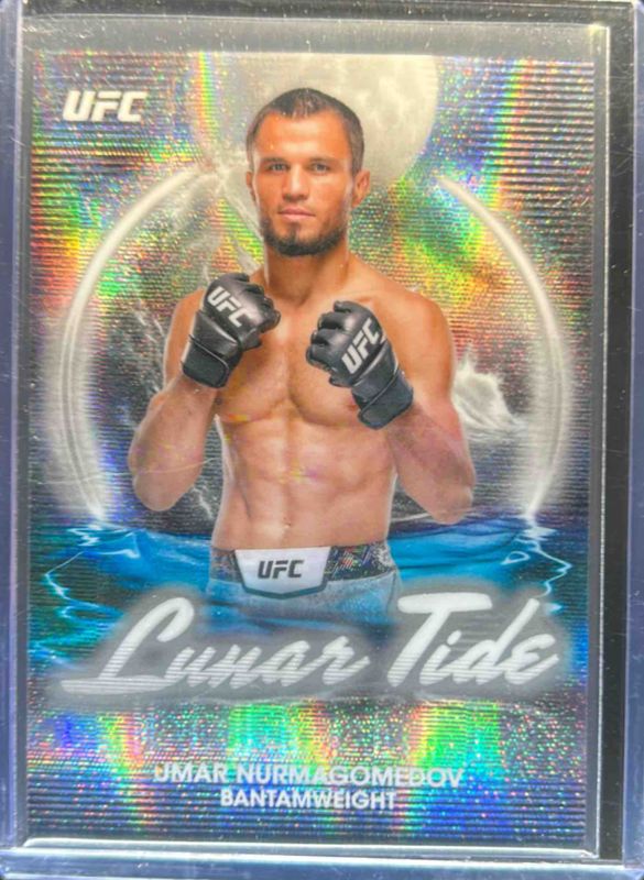 Umar Nurmagomedov 2025 Topps Midnight UFC #LT-1 Lunar Tide - Moon Beam RAW