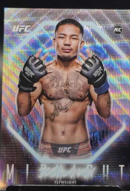 Joshua Van 2025 Topps Midnight UFC #52 Base Rookie RAW