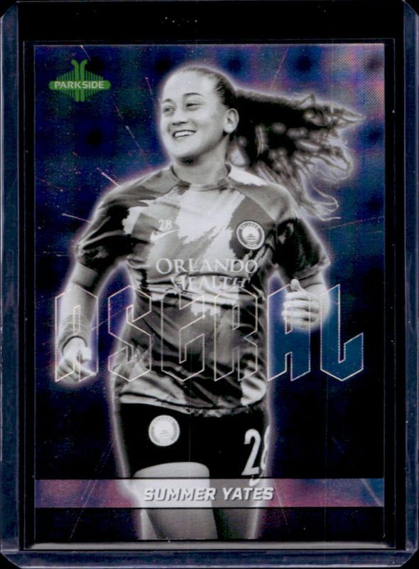 Summer Yates 2025 Parkside NWSL Series 1 #8 Astral RAW