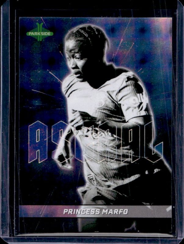 Princess Marfo 2025 Parkside NWSL Series 1 #5 Astral RAW