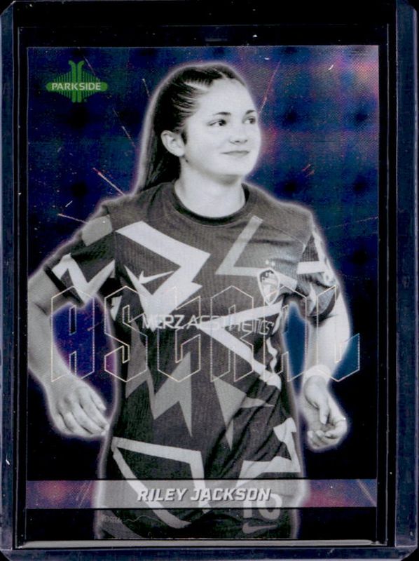 Riley Jackson 2025 Parkside NWSL Series 1 #9 Astral RAW