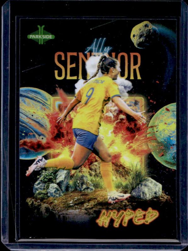 Ally Sentnor 2025 Parkside NWSL Series 1 #H19 Hyped RAW