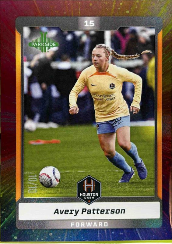 2025 Parkside NWSL Series 1 #120 Orange /10