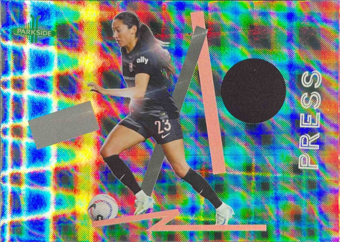 Christen Press 2025 Parkside NWSL Series 1 #2 Kaos RAW