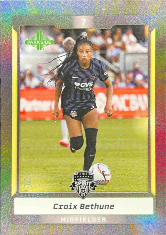 2025 Parkside NWSL Series 1 #118 Shimmer /100