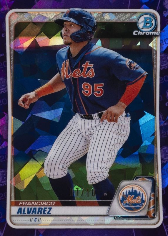 2020 Bowman Draft Sapphire Edition #BD-143 Chrome - Purple /10