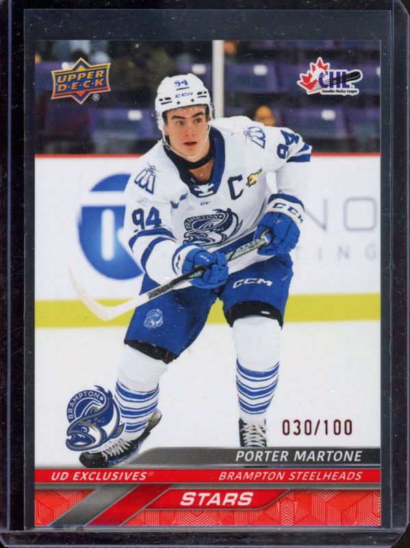 2024 Upper Deck CHL #350 Exclusives /100