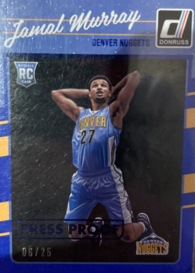Jamal Murray 2016 Donruss #157 Press Proof Blue /25 Price