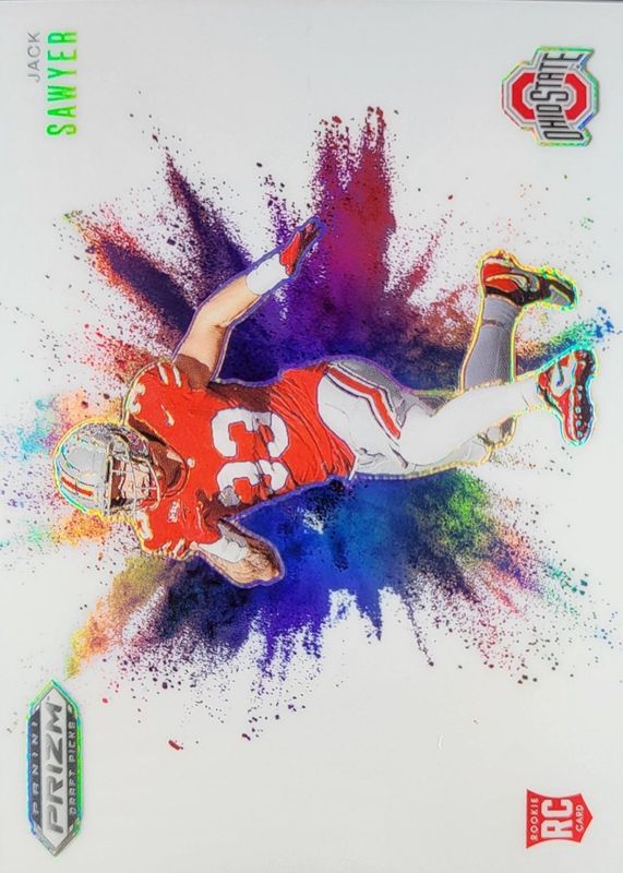 2025 Prizm Draft Picks #33 Color Blast /(SSP)