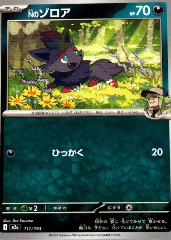 2025 Japanese Mega: Mega Dream ex #111/193 Base