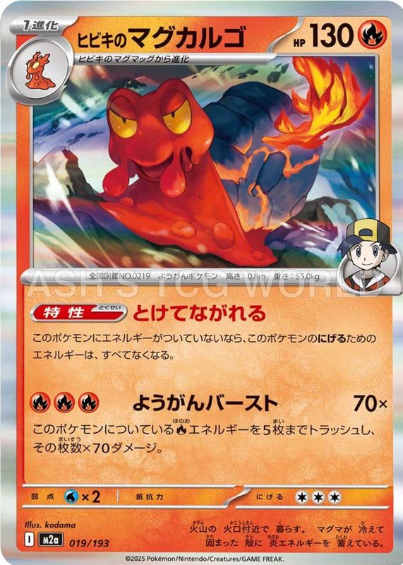 2025 Japanese Mega: Mega Dream ex #019/193 Base