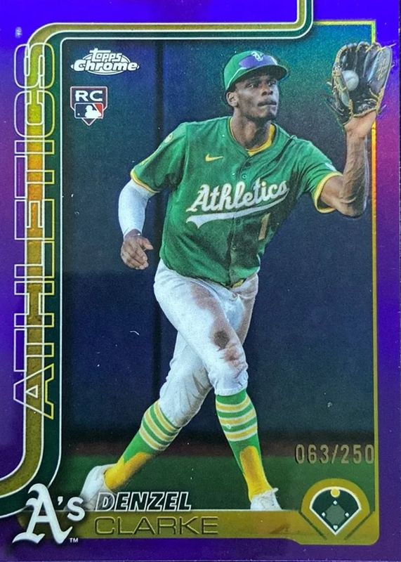 2025 Topps Chrome Update #USC15 Purple Refractor /250
