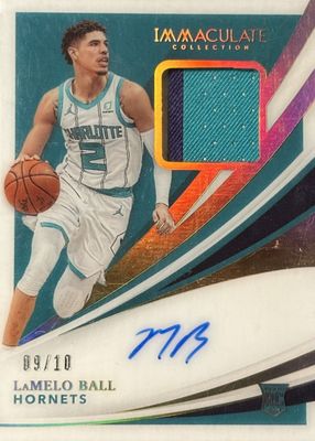 2020 Immaculate #112 Rookie Patch Auto - Gold /10