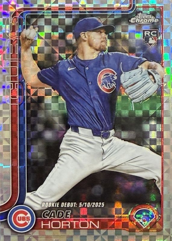2025 Topps Chrome Update #USC102 Rookie Debut - X-Fractor