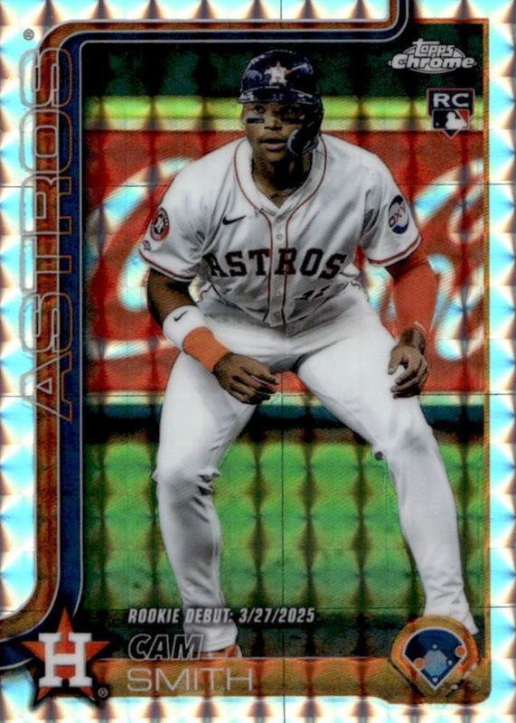 2025 Topps Chrome Update #USC19 Rookie Debut - Geometric Refractor