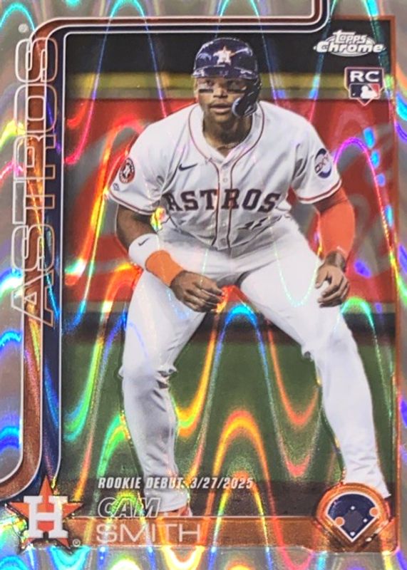 2025 Topps Chrome Update #USC19 Rookie Debut - RayWave Refractor