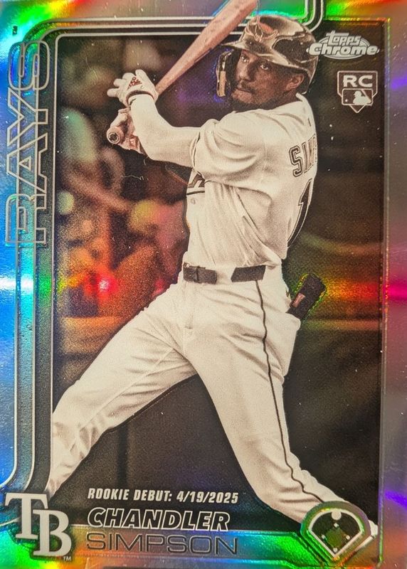 2025 Topps Chrome Update #USC17 Rookie Debut - Sepia Refractor