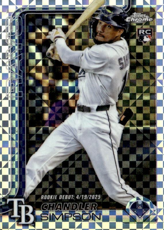 2025 Topps Chrome Update #USC17 Rookie Debut - X-Fractor
