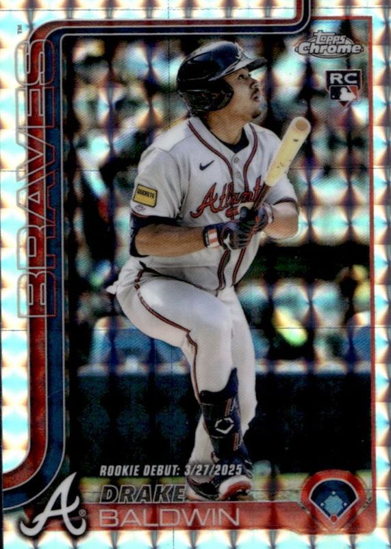 2025 Topps Chrome Update #USC88 Rookie Debut - Geometric Refractor
