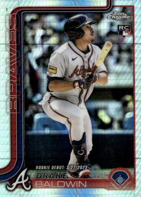 2025 Topps Chrome Update #USC88 Rookie Debut - Prism Refractor