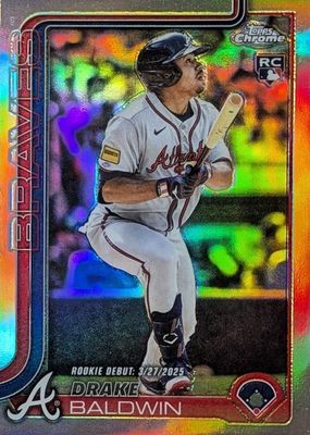 2025 Topps Chrome Update #USC88 Rookie Debut - Refractor