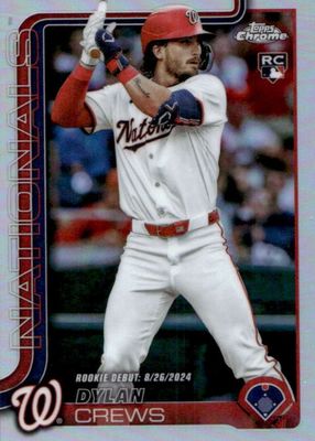 2025 Topps Chrome Update #USC190 Rookie Debut - Refractor