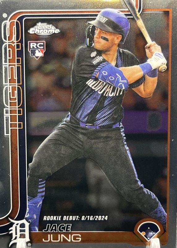 2025 Topps Chrome Update #USC121 Rookie Debut
