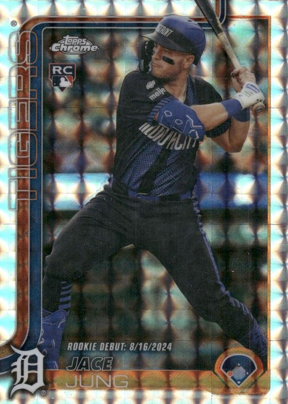 2025 Topps Chrome Update #USC121 Rookie Debut - Geometric Refractor