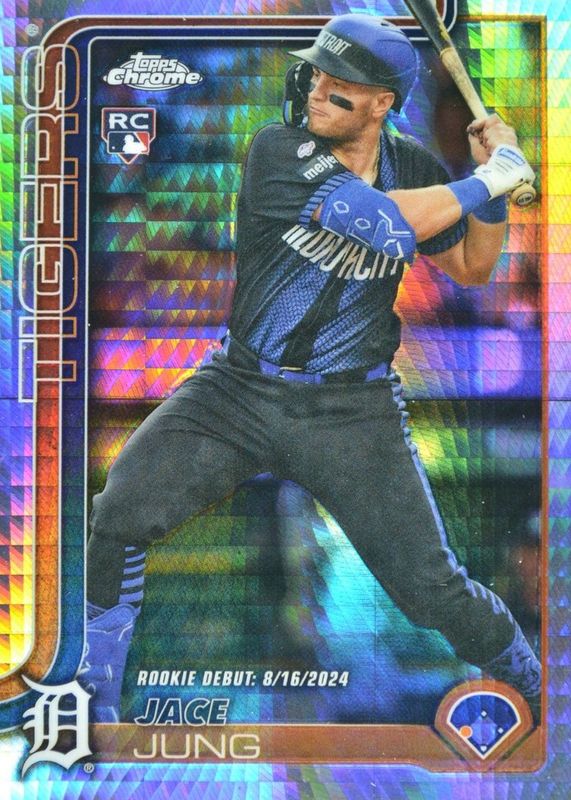 2025 Topps Chrome Update #USC121 Rookie Debut - Prism Refractor