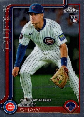 2025 Topps Chrome Update #USC135 Rookie Debut