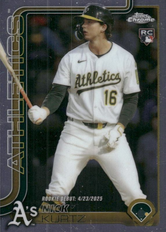 2025 Topps Chrome Update #USC180 Rookie Debut