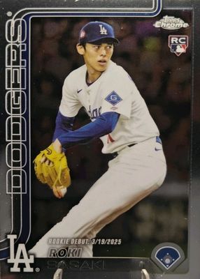 2025 Topps Chrome Update #USC73 Rookie Debut