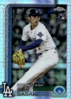 2025 Topps Chrome Update #USC73 Rookie Debut - Prism Refractor