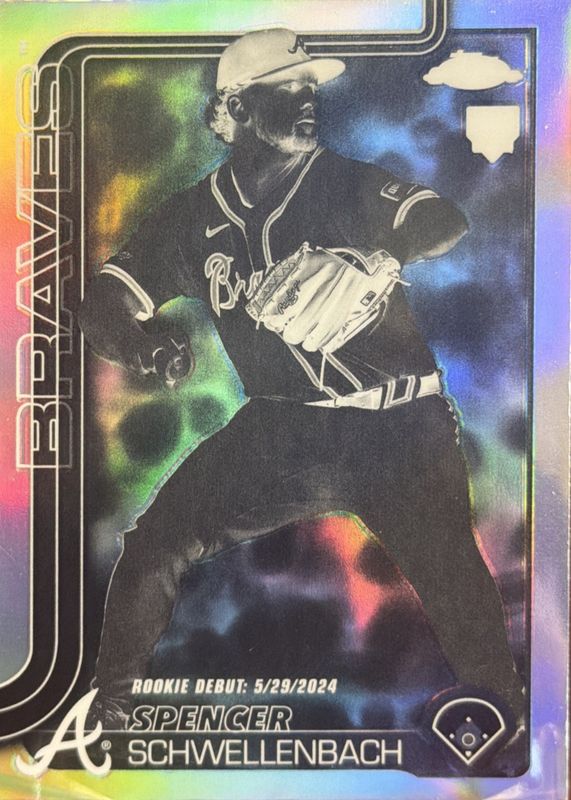 2025 Topps Chrome Update #USC132 Rookie Debut - Negative Refractor