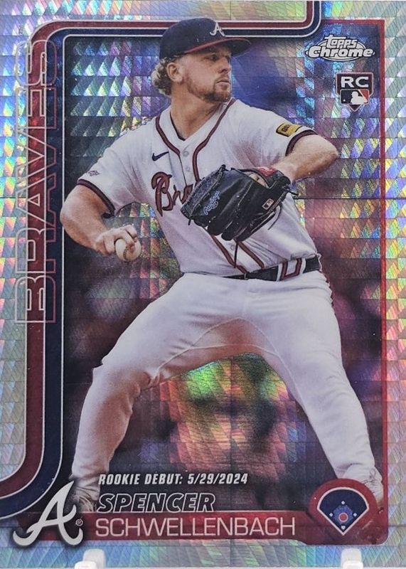 2025 Topps Chrome Update #USC132 Rookie Debut - Prism Refractor