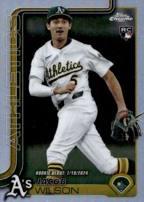 2025 Topps Chrome Update #USC150 Rookie Debut - Refractor