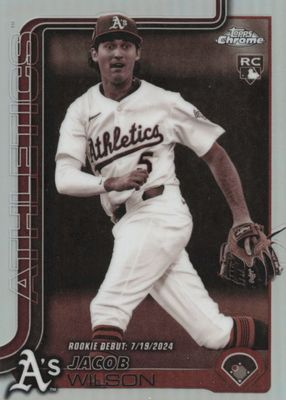 2025 Topps Chrome Update #USC150 Rookie Debut - Sepia Refractor