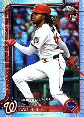 2025 Topps Chrome Update #USC95 Rookie Debut - Prism Refractor