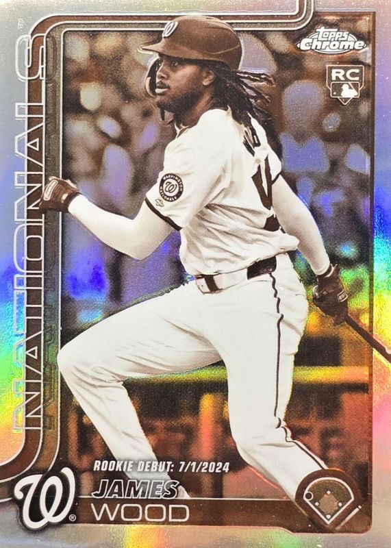 2025 Topps Chrome Update #USC95 Rookie Debut - Sepia Refractor