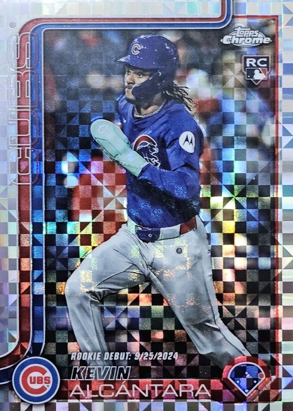 2025 Topps Chrome Update #USC25 Rookie Debut - X-Fractor