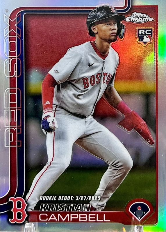 2025 Topps Chrome Update #USC188 Rookie Debut - Refractor