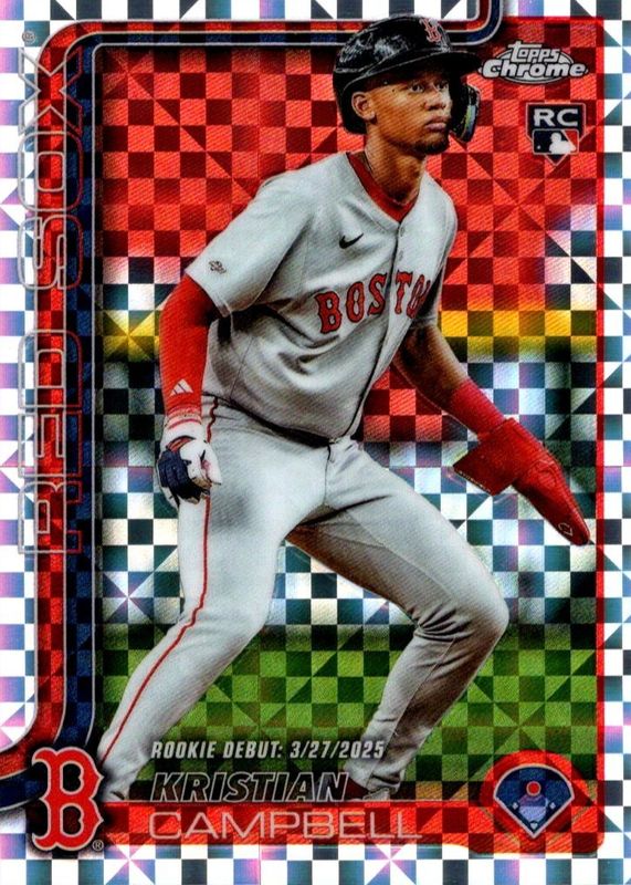 2025 Topps Chrome Update #USC188 Rookie Debut - X-Fractor
