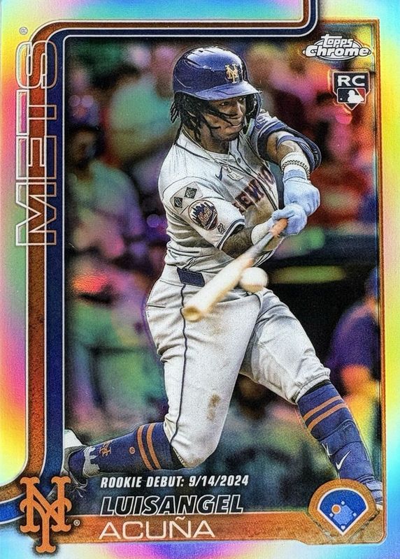 2025 Topps Chrome Update #USC53 Rookie Debut - Refractor
