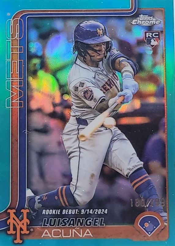 2025 Topps Chrome Update #USC53 Rookie Debut - Teal Refractor /299