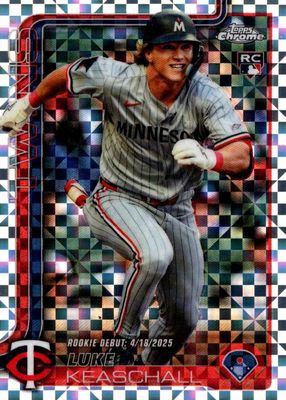 2025 Topps Chrome Update #USC134 Rookie Debut - X-Fractor