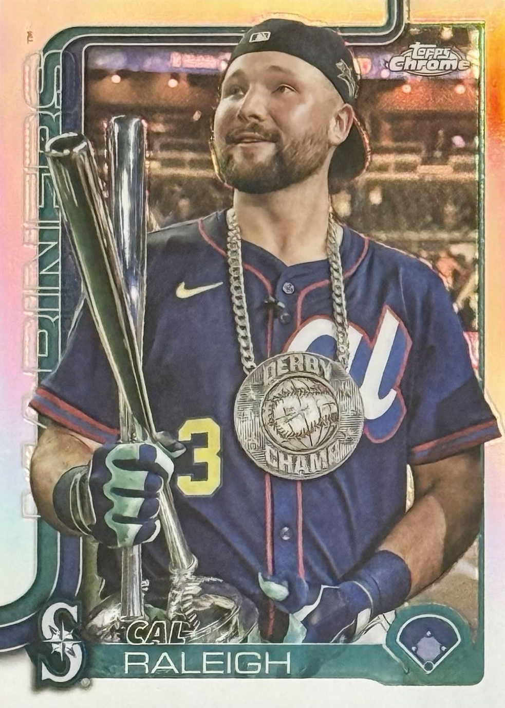 Cal Raleigh 2025 Topps Chrome Update #USC45 Image Variation Price Guide ...