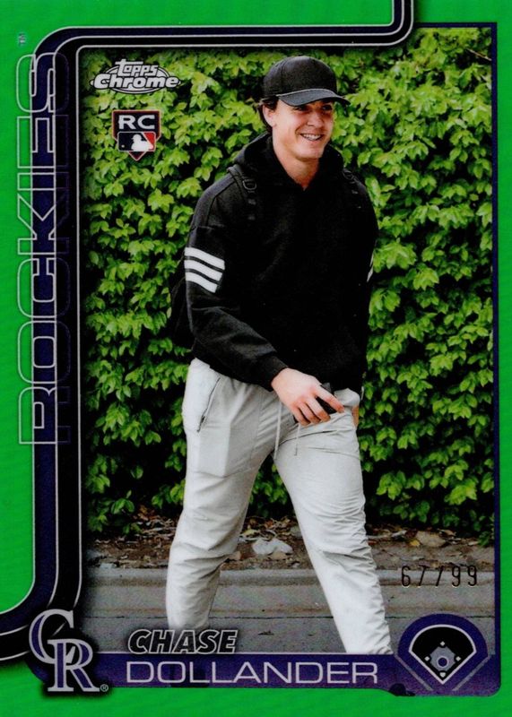 2025 Topps Chrome Update #USC18 Image Variation - Green Refractor /99