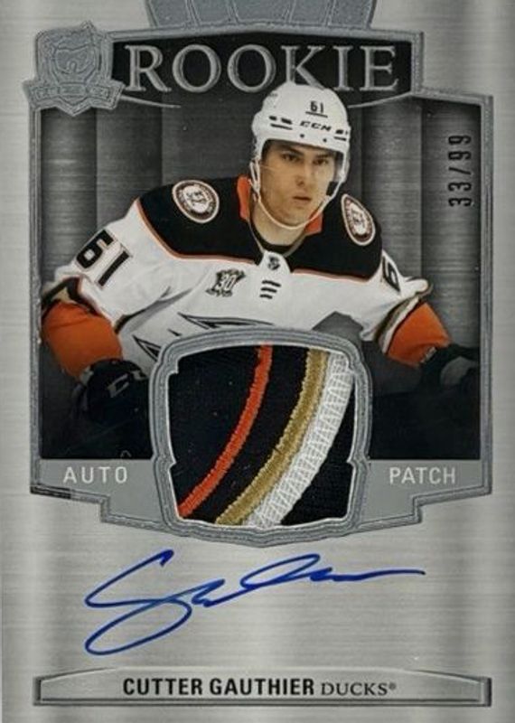 2024 Upper Deck The Cup #150 Rookie Patch Auto (/99)